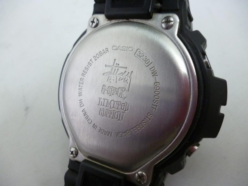 オンライン限定商品 stussy 35周年 ステューシー ジーショック g-shock