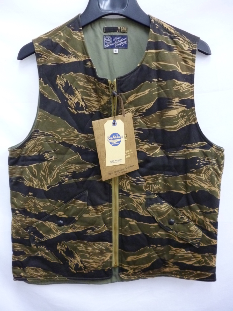 バズリクソンズ BUZZ RICKSON'S GOLD TIGER タイガーカモ VEST