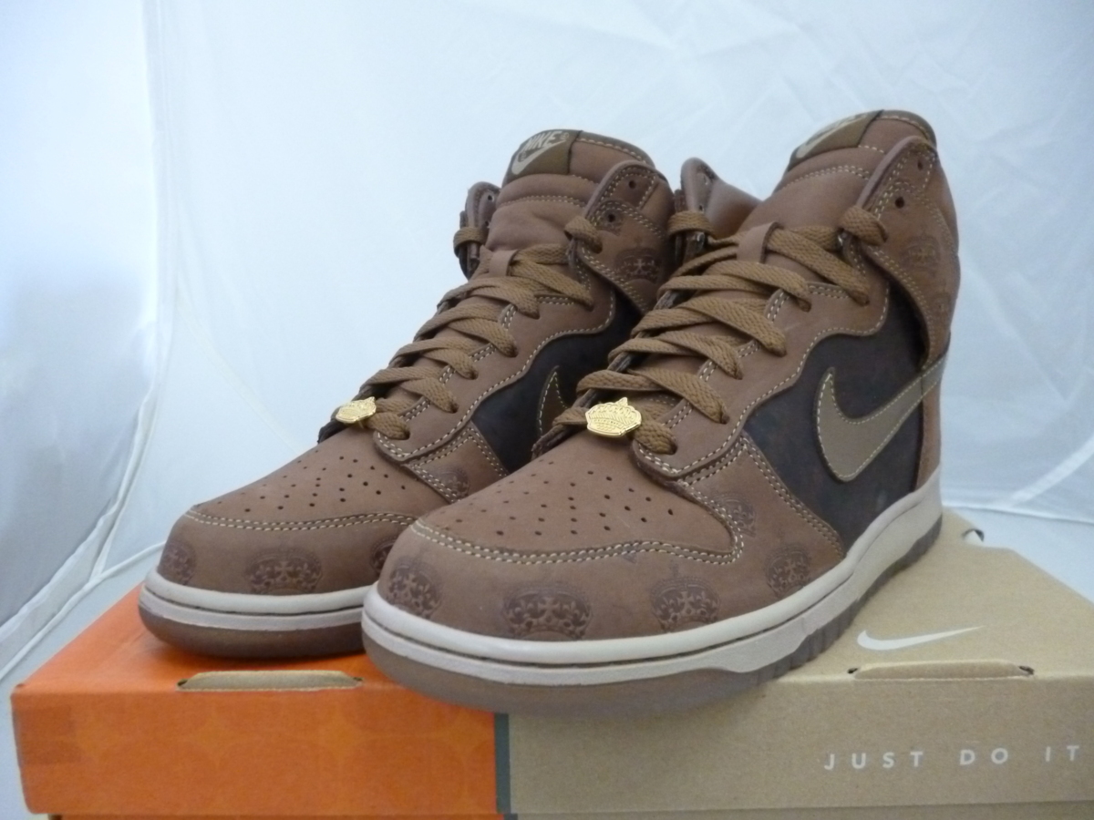 ナイキ NIKE×MIGHTY CROWN 15周年 DUNK HIGH PREMIUM 314263-221 買取