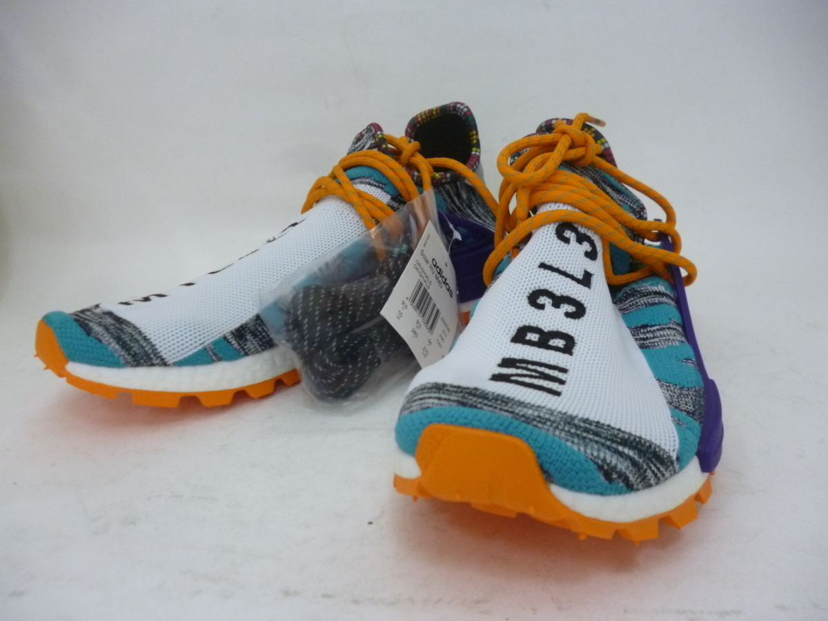 アディダス adidas×PHARRELL WILLIAMS ファレルウィリアムス SOLAR HU NMD ヒューマンレース  BB9528スニーカー買取しました。 | アルファストリート[Alfa Street]