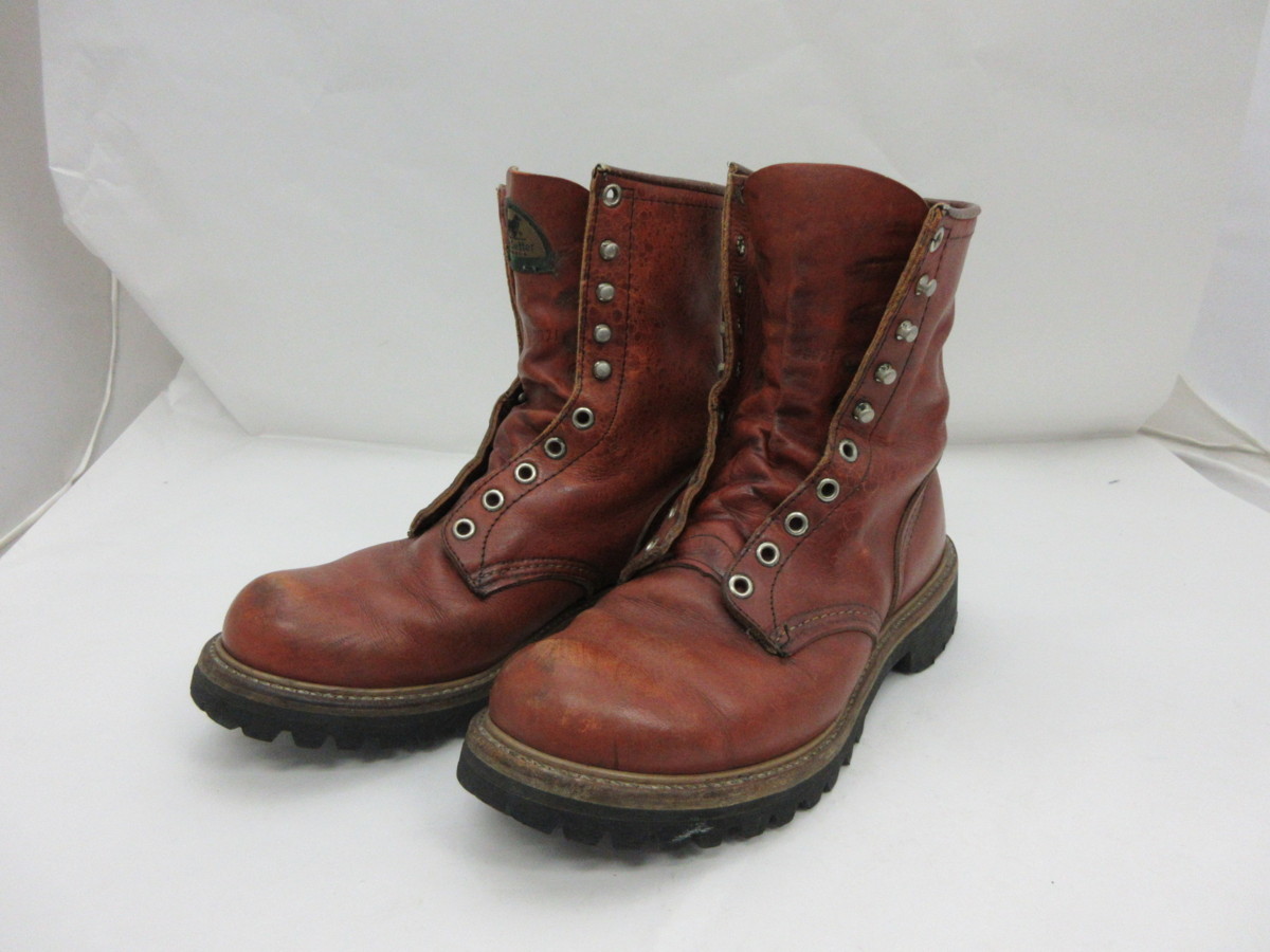 1960´s 生産国表記なし 犬タグ◇REDWING ロガー 6.5EE 売り最激安