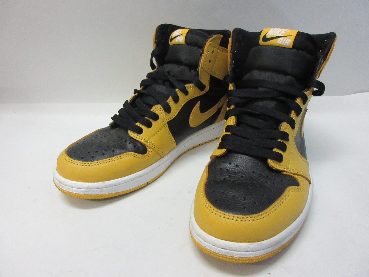 ナイキ NIKE AIR JORDAN 1 RETRO HIGH OG POLLEN エアジョーダン1 パラン 555088-701  スニーカー買取しました | アルファストリート[Alfa Street]