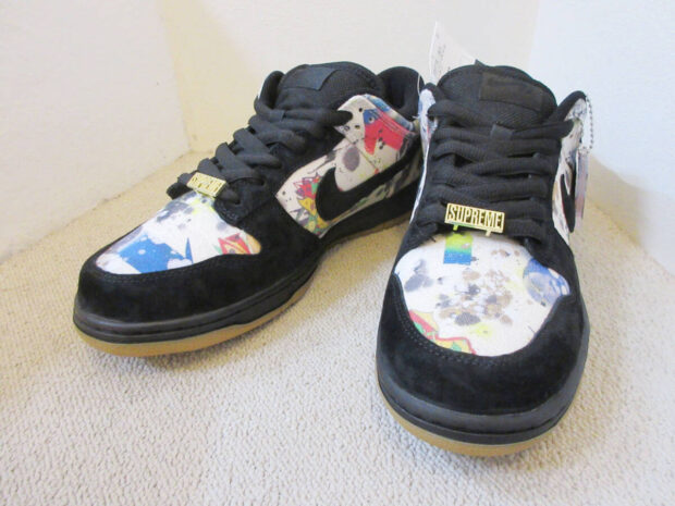 シュプリーム Supreme × Nike SB Dunk Low OG QS Rammellzee ナイキ ダンク ロー ラメルジー FD8778-001