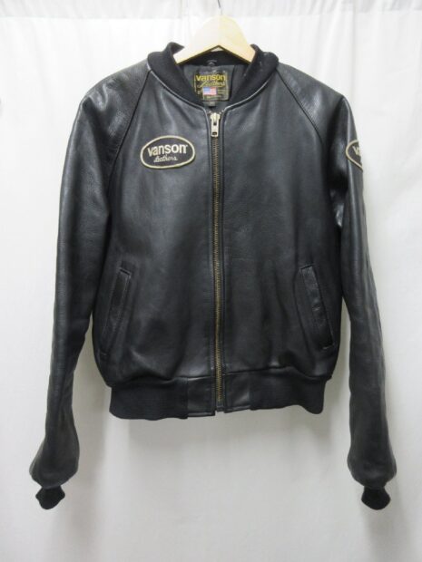 VANSON バンソン TJV TEAM JACKET オール レザー チーム ジャケット