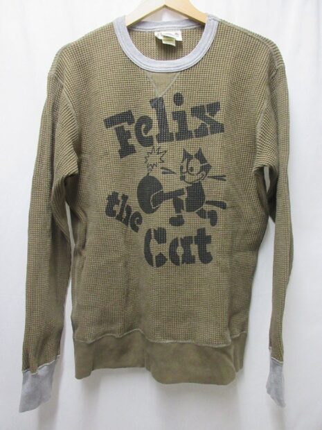 トイズマッコイ TOYS McCOY ワッフルサーマル FELIX THE CAT フィリックス ロンT